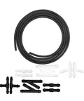 All In One Universal Windshield Washer Hose Kit With 4 Meter Tubing And 12 Connectors for car maintenance