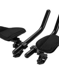 Aluminum Alloy Aero Bar Arm Rest For Bike Handlebar, Go-To Ergonomic Relaxation Pad For Triathlon And Road Cycling, Thick Foam Padding