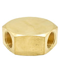 Brass Flat Hex Pneumatic Manifold Three Way Outlet Built For Tough Air Line Setups One Inlet And Three Eighth Inch NPT Female Ports