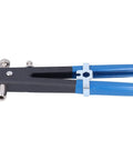 Heavy Duty Stainless Steel Rivet Kit With Aluminum Alloy Body Portable Manual Riveting Tool For Woodworking And Home Decor Upgraded Arms That Are Totally Rad And Built To Last Through Hardcore Projects, blue handles