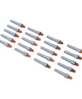 Nonstick Welding Tips For 15AK Torch Set Copper Nozzles To Slash Slag Buildup And Boost Weld Precision With 40 By 1 Millimeter