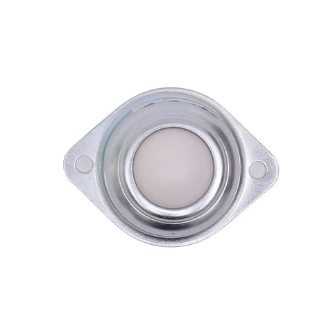 One Inch Nylon Roller Ball Transfer Bearings Set Of Eight For Butter Smooth Material Handling On DIY Projects And Light Industrial Carts For Assembly Lines, Hobbyists, Furniture Makers, And Small Shop Upgrades, 25.4 mm nylon bearing