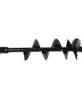 12 Inch By 52 Inch Spiral Excavator Auger With 2 Inch Hex Connection Heavy Duty Garden Post Hole Digger Drill Attachment Replacement Auger Bit