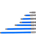 Top Tier PH2 Cross Screwdriver Bits Set 7pcs Magnetic Drill Kit Alloy Steel Size Range For Cars Repairs Motorcycles And Computers Heavy Duty Performance, seven bits