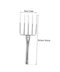 Bean Sprout Garden Tool Stainless Steel Scoop Fork Trowel Hand Shovel For Digging And Transplanting with size measurements