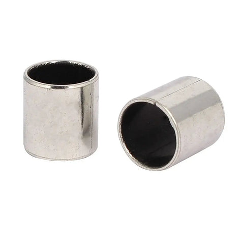 Heavy Duty Self Lubricating Bushings Oilless Bearing Sleeves metal flange collar 14mm x 12mm x 15mm for smooth operation set of 10