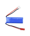 2 Pack 7.4V 550mAh LiPo Battery With 2 In 1 Charger For WLtoys K969 K979 K989 K999 P929 P939 RC Cars