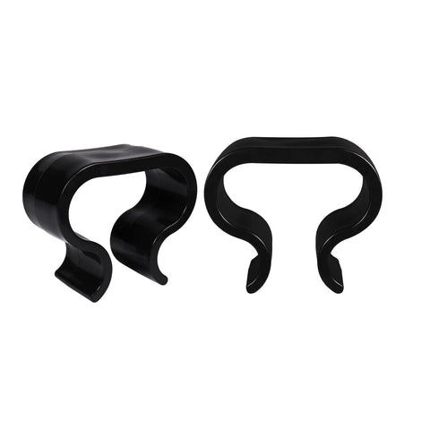 Outdoor Patio Furniture Alignment Clips Pack Of 10 Non Slip Rattan Sofa And Chair Fasteners For Sectional Sets Keeps Your Patio Set From Slippin And Shifting 2.13 Inch Tubes, black plastic clips