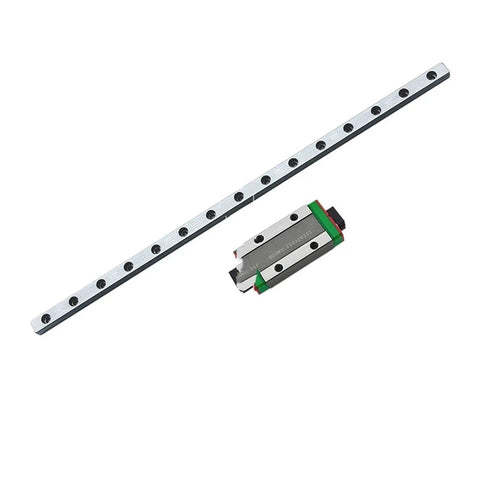 Top Tier High Precision MGN9 Linear Guide Rail Kit With 200 To 500mm Length Options Featuring Smooth Low Friction Motion Blocks For Fast Easy Setup And Rock Solid Stability On Your DIY CNC Projects Without Breaking The Bank Or Wasting Time., MGN9 rail and block set for CNC