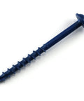 Blue-Kote Pocket-Hole Screws 2-Inch Coarse-Thread Maxi-Loc Flat Head All-Weather Outdoor Ready For Softwood And Plywood Heavy-Duty Fastener