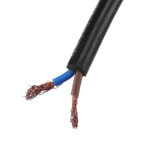 Legit Powerhouse DC 12V Linear Actuator Delivering 6000N Push And 4000N Pull With A Smooth 300mm Stroke Designed For Tough Automotive Grinds That Stay Chill And Finish Strong copper wire with blue and brown insulation.