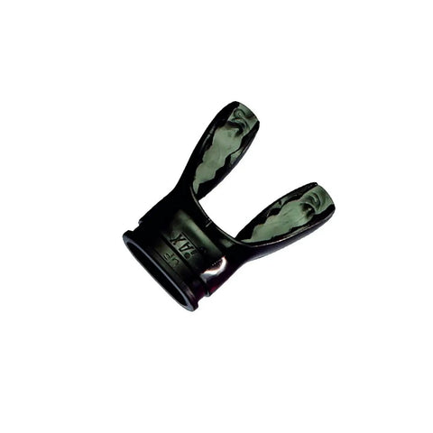 Custom Fit Moldable Mouthpiece for Scuba Regulators with Boil and Bite Fit Durable Dental Tech Black Regular Size