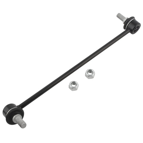 6 Piece Front Suspension Kit for Hyundai Santa Fe 2007 2012 and Kia Sorento 2011 2013 Includes Front Outer Tie Rod Ends Lower Ball Joints and Sway Bar Links Durable Easy Install for a Smooth Ride. black front sway bar link with threaded ends and nuts