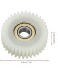 Single gear from Durable Nylon 36-Tooth Gear Set 3 Pack 38mm Planetary Drive Gears For Electrical Motors And Clutch Systems