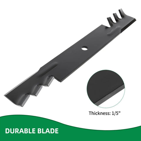 Mulching Mower Blades For 36 And 52 Inch Decks, 3 Pack, Replaces Scag 48108 481707 481711 48185, Fits Gravely Promaster 152Z