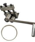 Manual Ring Roll Bender For Sheet Metal Bead Rolling And Plate Steel Forming, Easy Pro Grade Tool, Durable Steel Construction