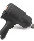 Heavy Duty Pneumatic Hammer Wrench That Knocks Loose Stuck Hardware Like Butter with ergonomic grip and silver socket drive.