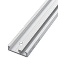 Heavy-Duty 48 Inch All-In-One T-Track And Miter T-Track In One Aluminum Dual Track Extrusion for Router Table Jigs, close-up view