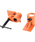 1 Inch Pipe Clamp Set With Cast Iron Jaws Vise Fixture For Woodworking Cabinets And Boxes Holds Wood Tight During Glue Ups DIY Friendly Clamp Kit For Wood Plastic Water Pipe Clamping On Home Or Shop Benches.