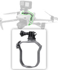 Expansion Bracket With One Quarter Inch Screw Adapter for Drone Camera Mount and Strobe Light Holder with drone