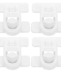 4 Pack Oven And Refrigerator Cabinet Locks For Baby Proofing Easy No Tool Installation Multi Functional Design Keeps Kids Out Of Ovens