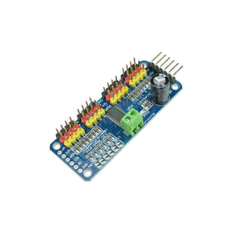 PCA9685 Compatible 16 Channel PWM Servo Driver With I2C Interface For Arduino And Raspberry Pi, top view