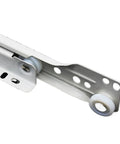 Close-up of Whisper Quiet Drawer Slides 1 Pair showing metal rail and smooth glide wheels for easy installation.