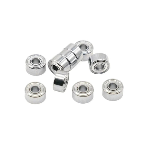 Premium Miniature Electrical Motor Ball Bearings With Double Sealed Deep Groove Build For Dead Smooth Zero Drama Operation Pre Greased Abec Nine Three Z Z Size Three X Eight X Four Mm Ten Pack