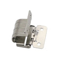 304 Stainless Steel Concealed Positionable Torque Gate Hinge 0.35N.m 1Pcs For Exterior Gates Hidden Mount Adjustable
