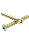 Hex Socket Flat Head Furniture Screws Set M8 M10 Zinc Plated Countersunk Bolts For Beds And Chairs 50mm Connector Screws 2 To 10 Pieces Built To Last Durable Carbon Steel
