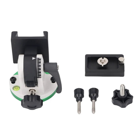 Easy Setup Equatorial Mount Base For Telescopes With Three Eighths Inch Thread, aluminum parts, adjustable angle.