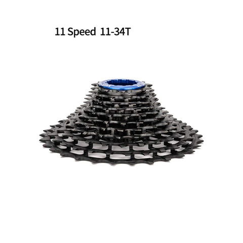 11 Speed 11 34T Bike Cassette Ultralight Freewheel For Road And Mountain Bikes With 7075 Aluminum Top Sprockets And Steel Remainder