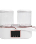 Slick Portable Ultrasonic Underwear Washing Machine With 4000mAh Cordless Battery For Dorms Hotels Rvs And Campsites, dual clear tubes design.