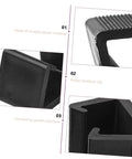Close-up of a PP plastic clip from 8 Pack Wicker Furniture Clips For Outdoor Sofa Sectional Fasteners