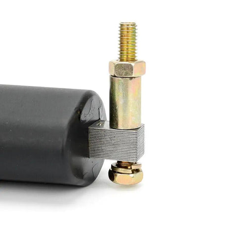 Close-up of Dual Ignition Coil For 4 Cycle Gas Golf Carts 1991 To 2002 OE Pattern Replacement 26652 G01 EPIGC103 connection point.