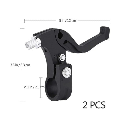 Kids Bike Brake Lever For Safe Quick Braking On The Go Universal 2 To 2.3 Cm Handlebar Fit Durable Black Replacement Part For Children