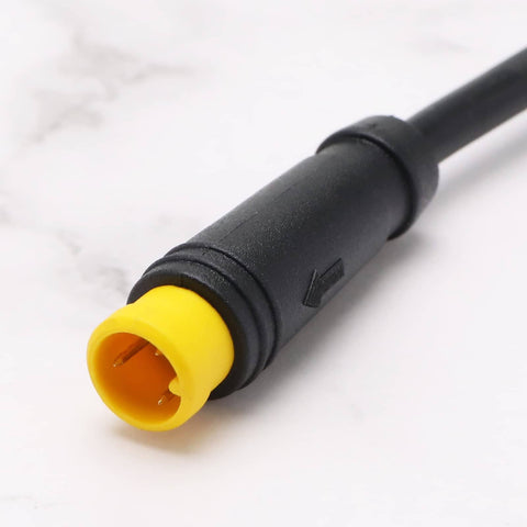 3 Pin Extension Cable For Bafang BBS BBSHD Ebike Systems Compatible With Rotation Handle Power Off Brake Handle Induction Cable And Gear Change Power Off Cable Abs Plastic Durable And Wear Resistant