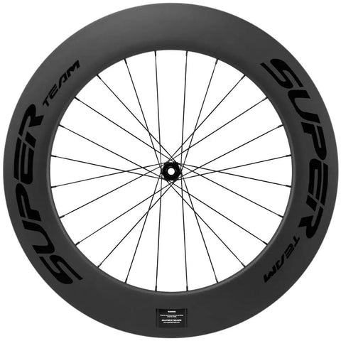 Dope Carbon Fiber Road Bike Disc Brake Wheelset 700c Tubeless Ready 88mm by 25mm Deep Rim Shimano 8-12 Speed