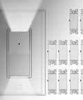 10 Pack 3 Way Wall Light Switch With Led Night Light And Built In Dusk To Dawn Sensor 15 Amp 120 277 Volt Rocker White Switch Automatic
