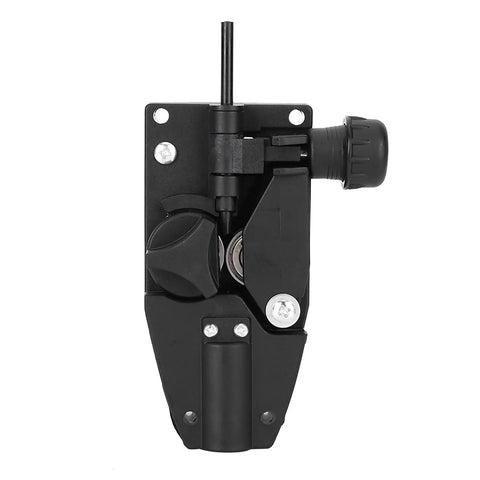 Front view of Wire Feeder For Soldering And MIG Welding DC 24V 10W Wire Feed Motor showcasing compact design and components.