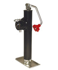 Trailer Jack Topwind Handle For Farm Equipment And Utility Trailers With Weld On Collar Pipe Mount 2000 Lb Capacity