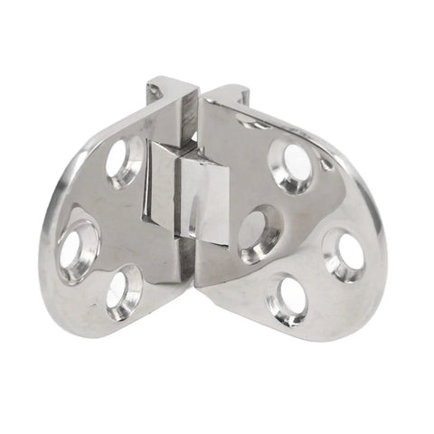 4 Pack 316 Stainless Steel Marine Door Hinges With Mounting Holes For Yacht Boat RV And Home Cabinets Hatch Replacement Heavy Duty Rust Resistant