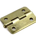 Golden Small Hinge For DIY Projects And Furniture Makeovers, mini foldable woodworking hardware fixture, 2.3x1.9 cm, 0.5 mm thick