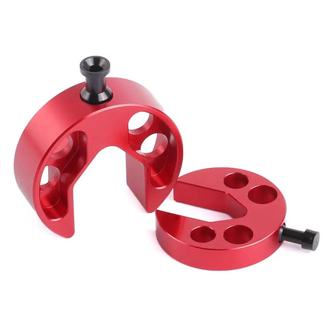 Pro Grade Helicopter Swashplate Leveler Tool Compatible With 380 470 500 550 600 700 Models, red metal design