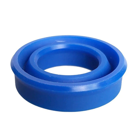 Polyurethane Oil Seal UN Y Type 20 To 30mm Inner Diameter Sealing Ring 10 Pack Tough PU Seal For Machinery And Auto Projects Handles Minus 35C To 100C Leakproof Gasket Kit For Gearheads, blue PU seal