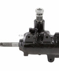 Heavy Duty Manual Steering Gearbox Straight Bolt Up Chevy Camaro Chevelle S10 Gmc Jeep Xj Yj Tj Replaces Saginaw Unit side view