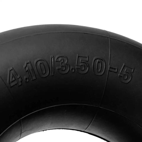 Close-up of number marking on Heavy Duty 11x4.00-5 Inner Tubes Replacement For Wheelbarrows Lawn Mowers Two Pack