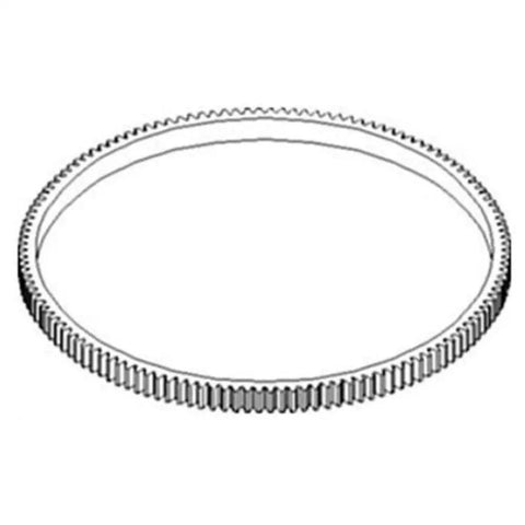 Premium Heavy Duty Flywheel Ring Gear For John Deere Tractors Runs Slick As Glass And Built Like A Tank Compatible With Models 5820 9300 5400 9320 8770 Straight Up Dependable Aftermarket Part, showing a detailed view of the gear.