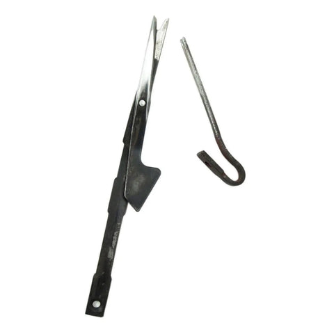 2X Rug Scissors Electric Parts Spare Replacement Set For Hand And Loop Pile, Super Handy Repair Kit For Carpet Knit, Durable Iron Build, Curved Loop Pile Shears For Precise Home DIY Carpet Fixes, black iron scissors set