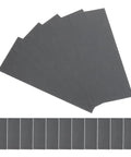 Premium 21 Piece Wet And Dry Sandpaper Sheets Set With Varied Grits arranged, ideal for metal and wood projects.